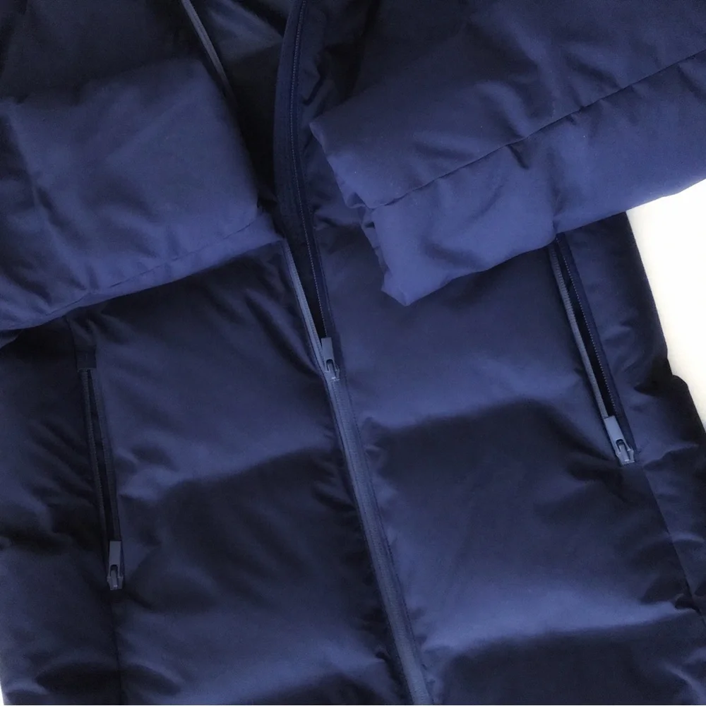 Uniqlo Seamless Down Short Coat in Blue Med - Picture 4 of 7